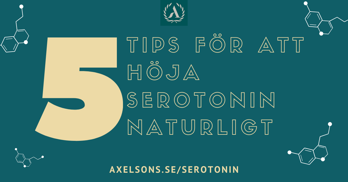 5 tips för att höja serotonin naturligt