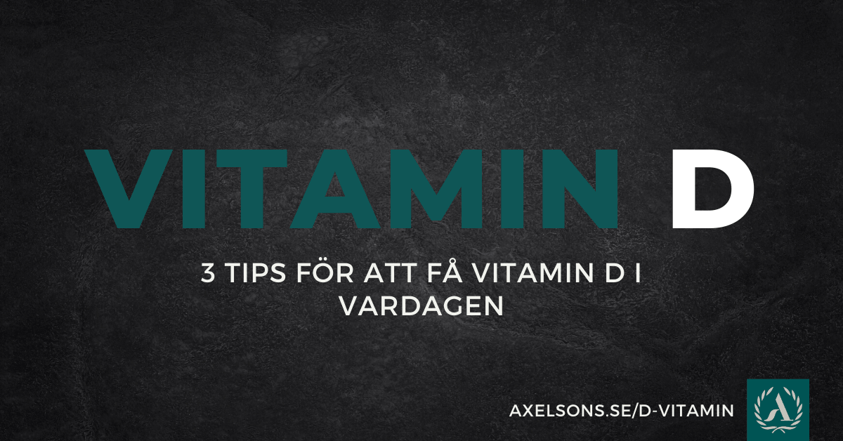 D Vitamin tips