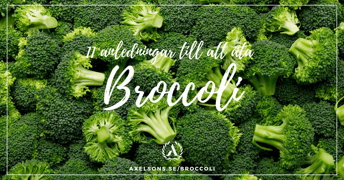 11 anledningar till att äta broccoli