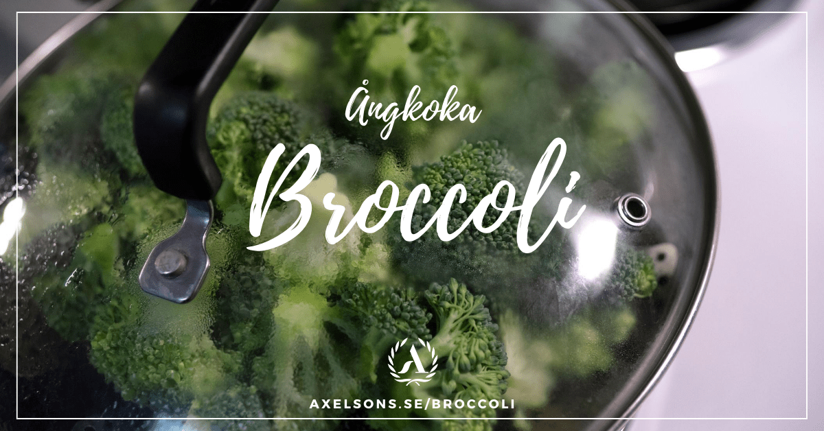 Ångkoka broccoli - ångkoka fryst broccoli